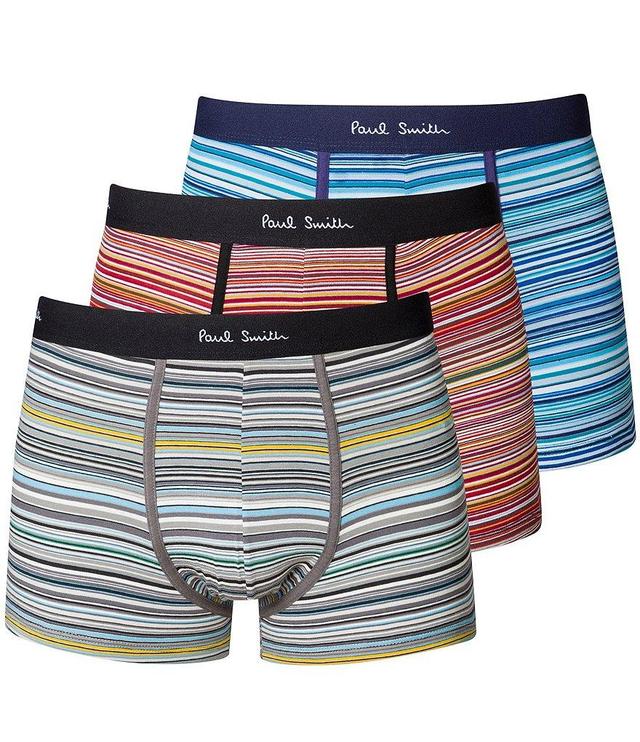 Paul Smith Signature Striped 2.75#double; Trunks 3-Pack Product Image