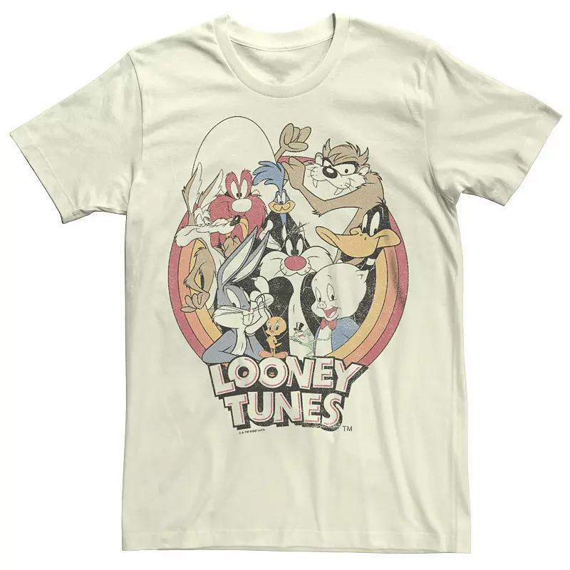 Mens Looney Tunes Retro Group Graphic Tee Product Image