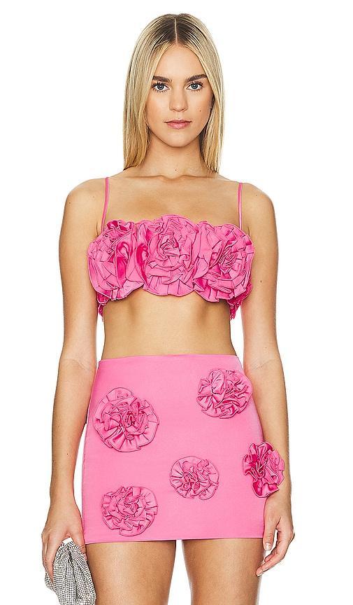 Lovers and Friends Kirylam Top in Hot Pink Product Image