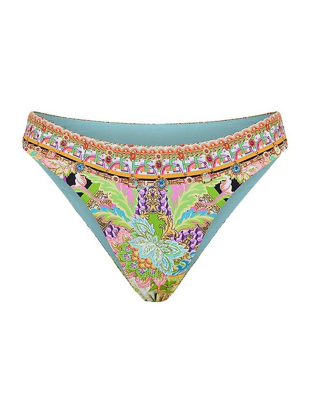 Womens Floral Bikini Bottom Product Image