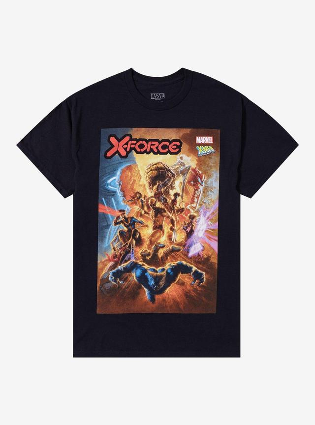 Marvel X-Men X-Force 60th Anniversary Comic Book T-Shirt Product Image