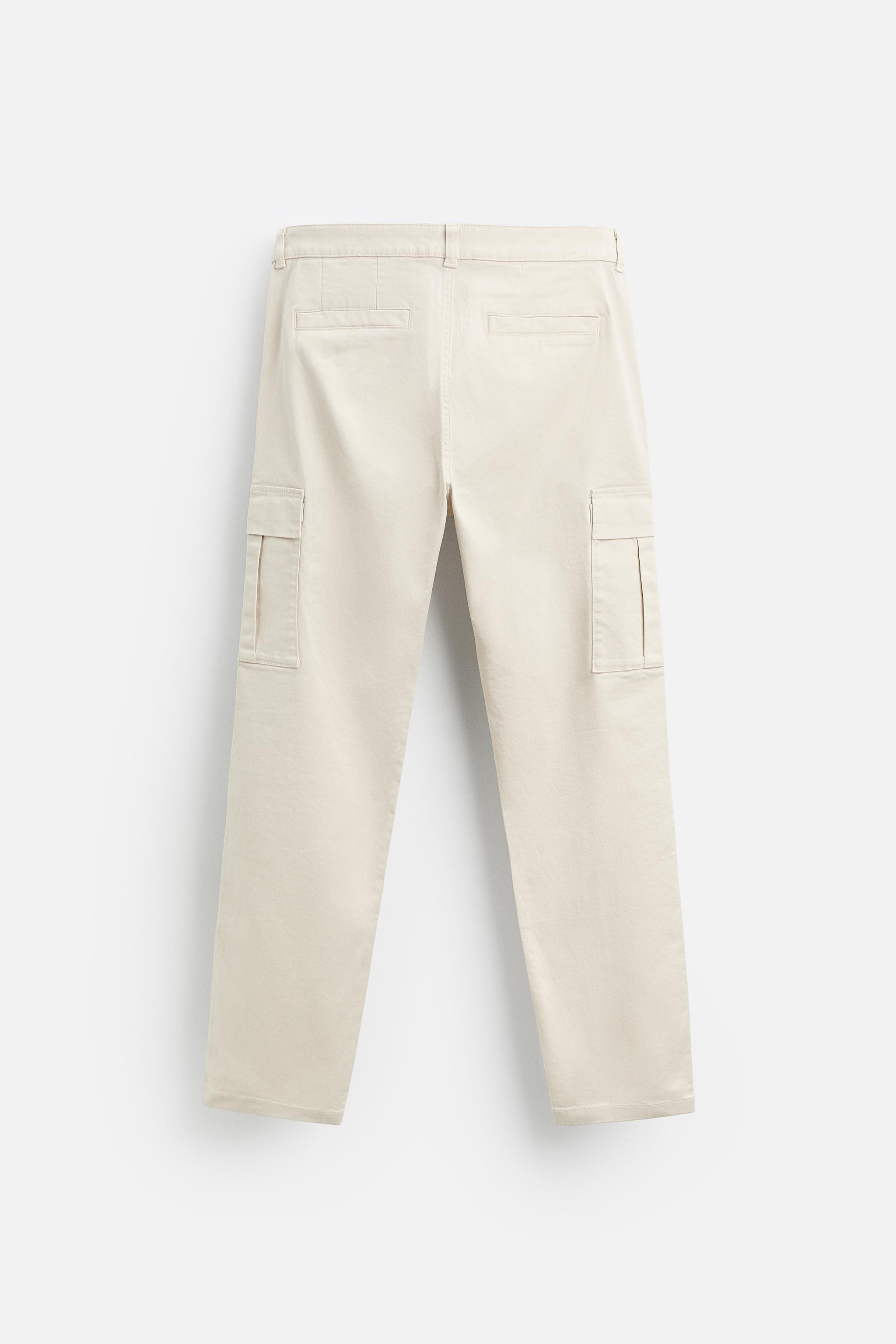 SLIM FIT CARGO PANTS Product Image