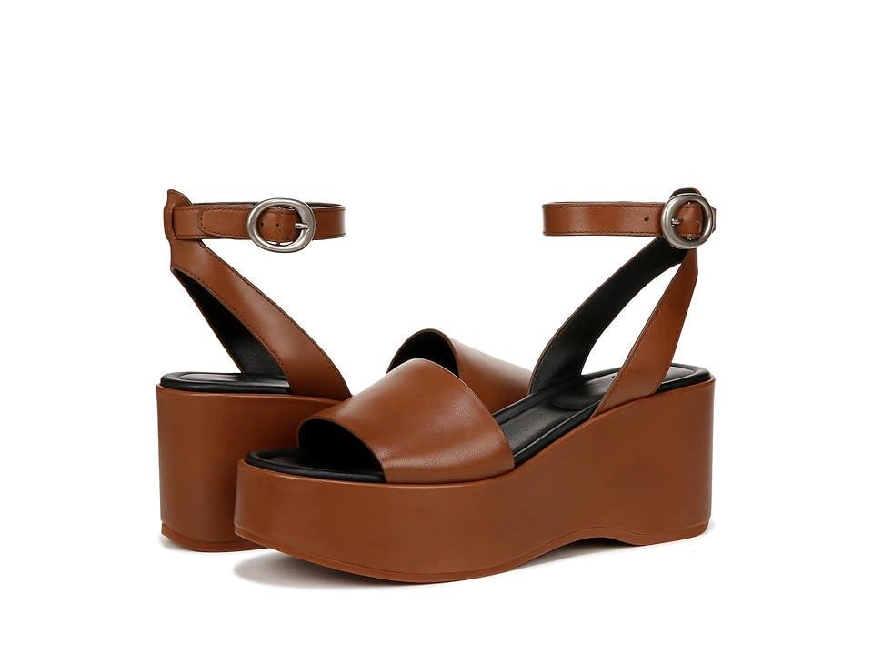 Womens Phillipa Leather Platform City Sandals Product Image