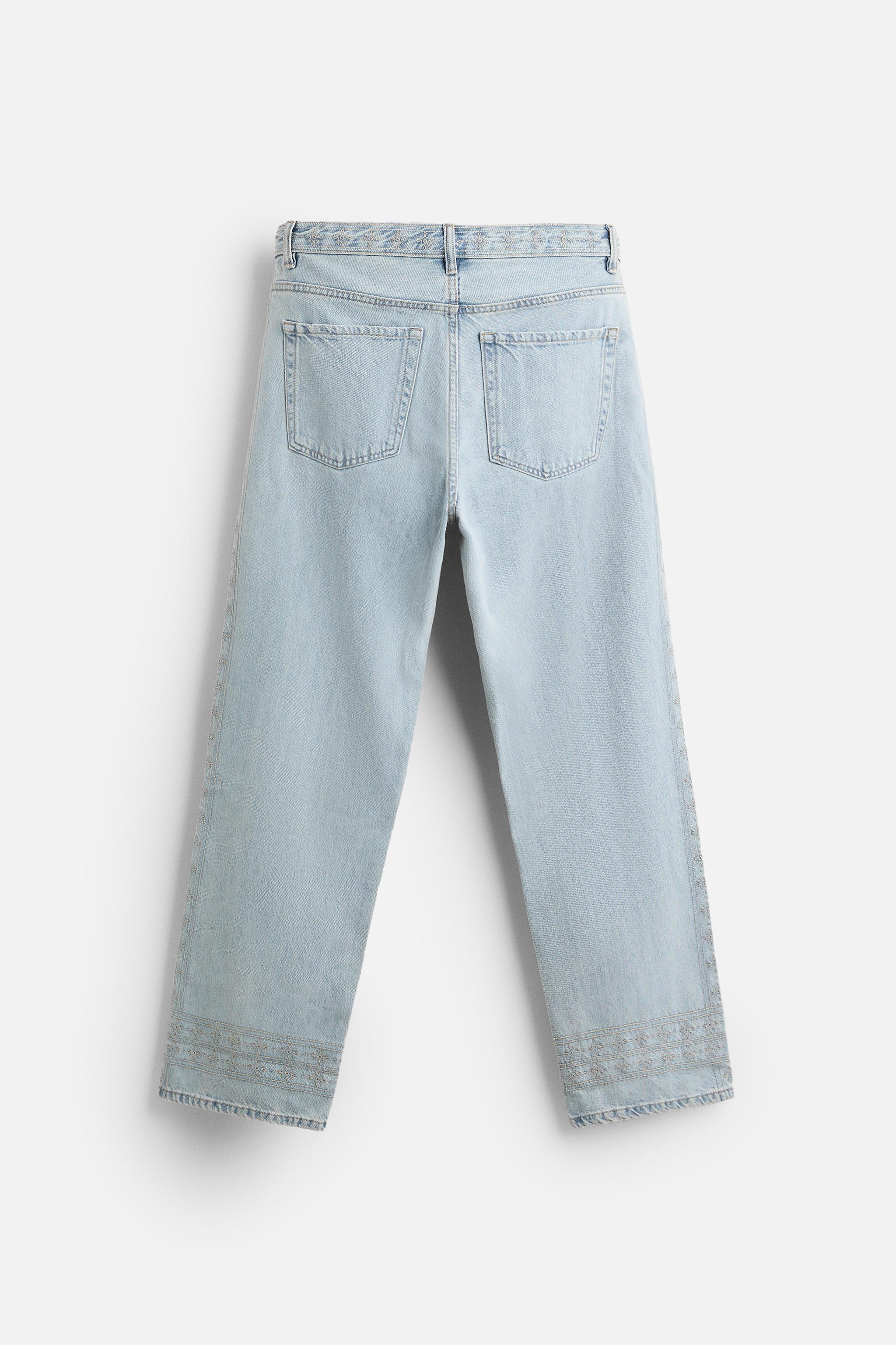 LIMITED EDITION EMBROIDERED JEANS Product Image