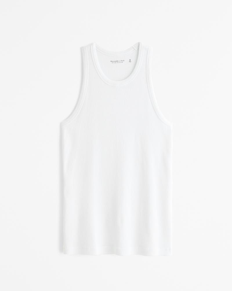 Essential Ribbed High-Neck Tank Product Image