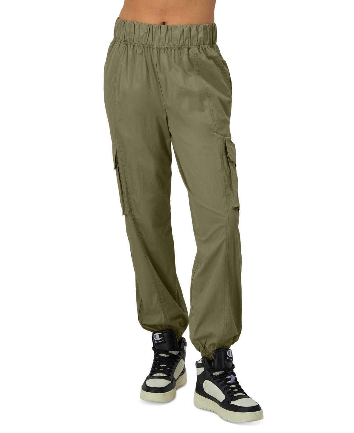 Champion Womens Full-Length Mid-Rise Cargo Pants Product Image