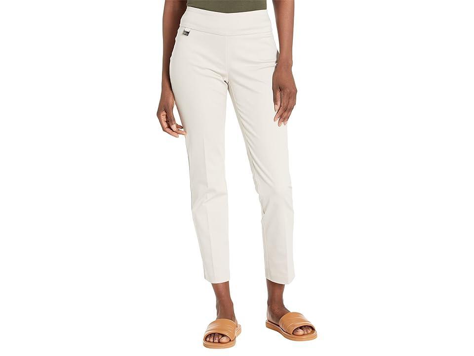 Lisette L Montreal Jupiter Stretch Cotton Ankle Pants (Stone) Women's Casual Pants Product Image