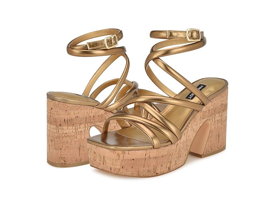 Nine West Corke Ankle Strap Platform Sandal Product Image