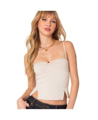 Womens Hope double slit tank top Product Image