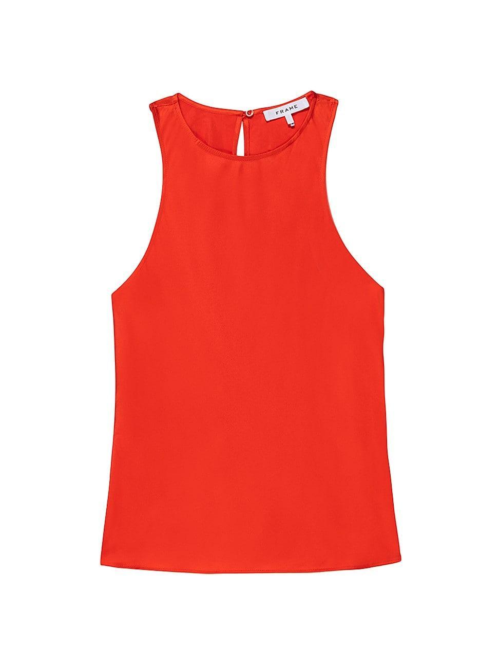 Womens Silk Bias Racerback Tank Top product image