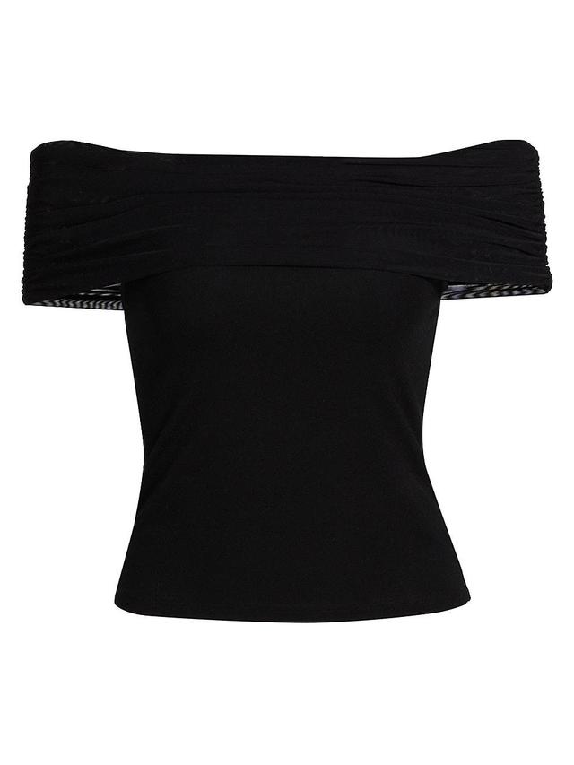 Womens Rosaline Off-The-Shoulder Top Product Image