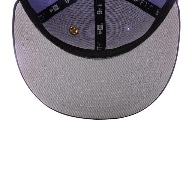 Feature x New Era Old English F Snapback Hat w/ Pin - Lavender/Night Shift Navy Male Product Image