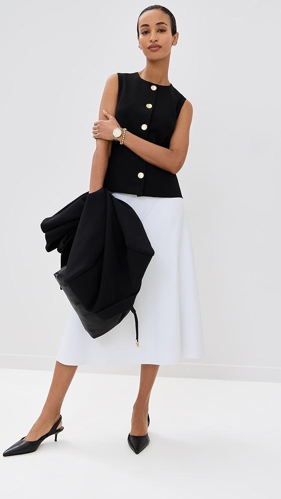 Rosetta Getty Pull On Flared Skirt | Shopbop Product Image