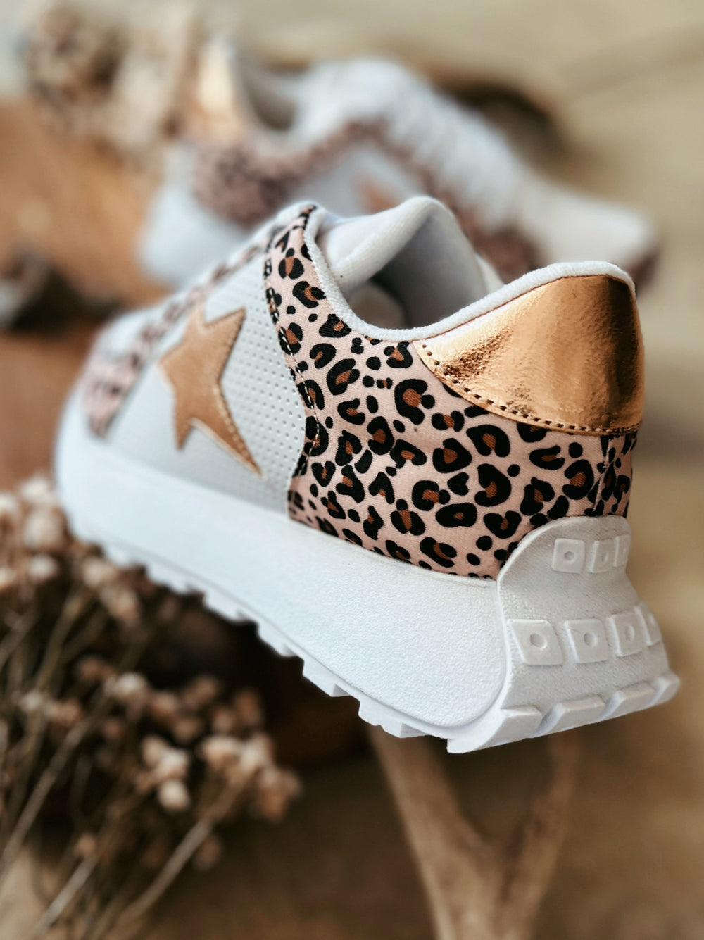 Smith Leopard Sneakers Product Image