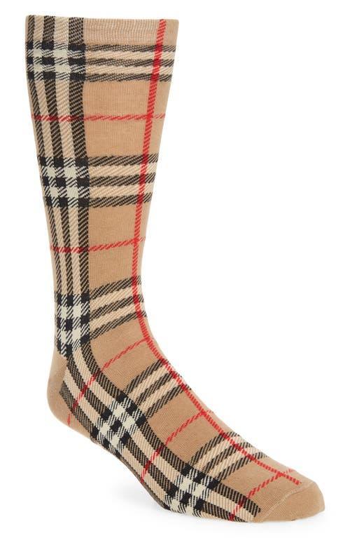 burberry Check Socks Product Image