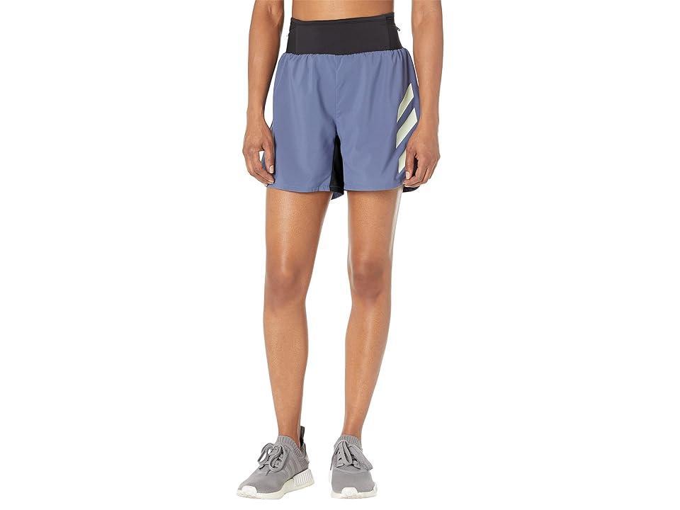 adidas Outdoor Agravic 5 Shorts (Wonder Steel) Women's Shorts Product Image