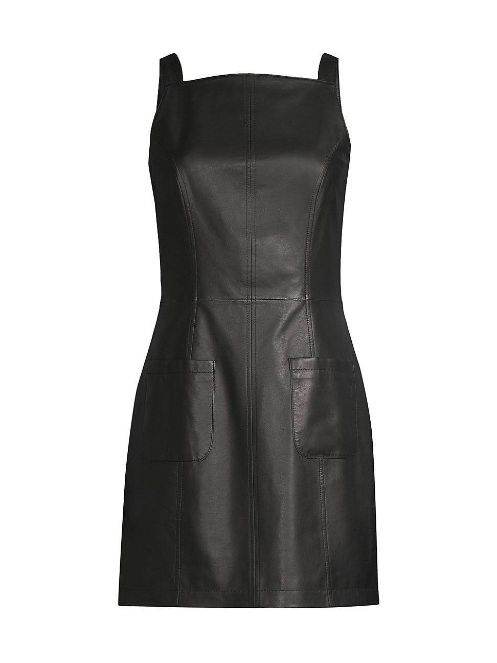 Womens Leather Minidress Product Image