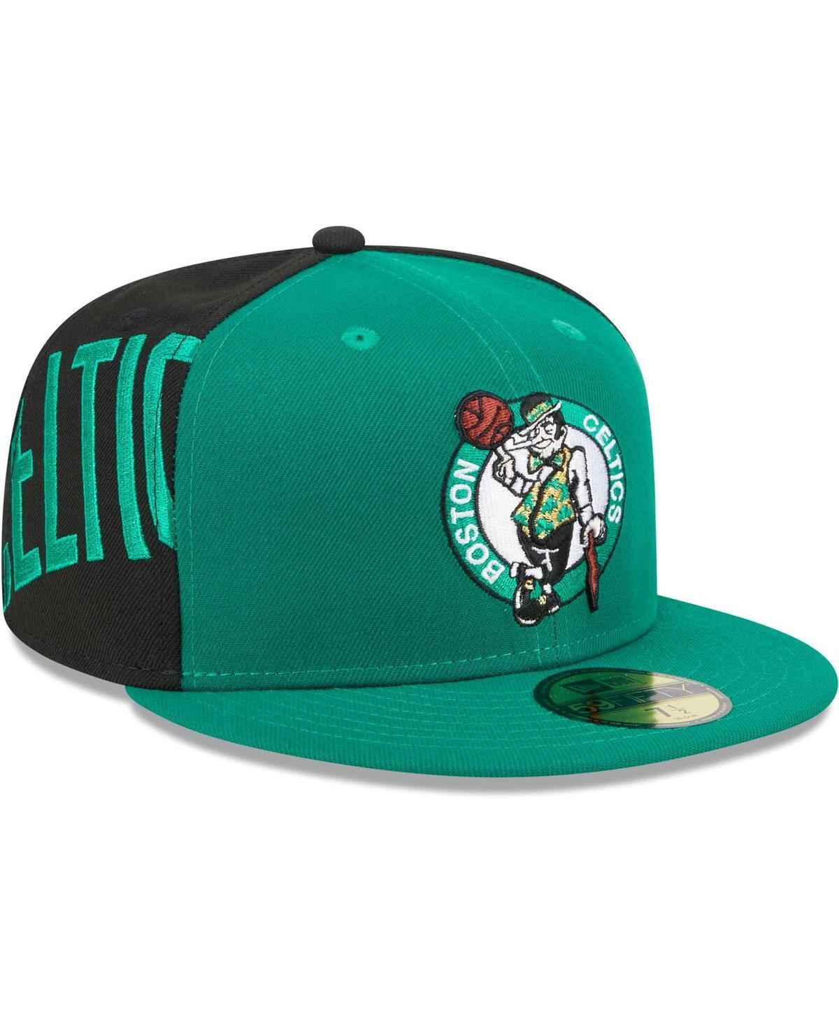 Mens New Era Kelly Green Boston Celtics Gameday Wordmark 59FIFTY Fitted Hat - Kelly Green Product Image