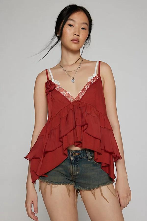 Kimchi Blue Aaliyah Babydoll Cami Womens at Urban Outfitters Product Image