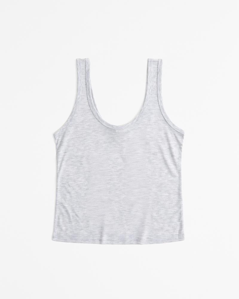 Sheer Jersey Scoopneck Tank Product Image