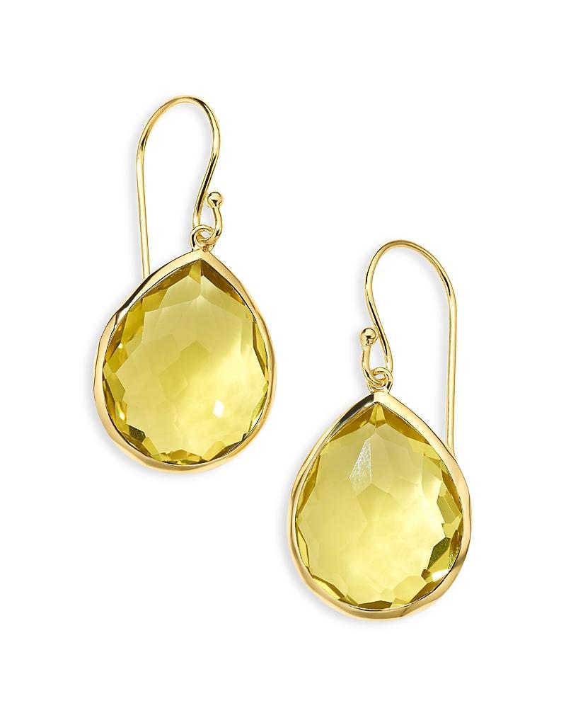 Small Teardrop Earrings in 18K Gold Product Image