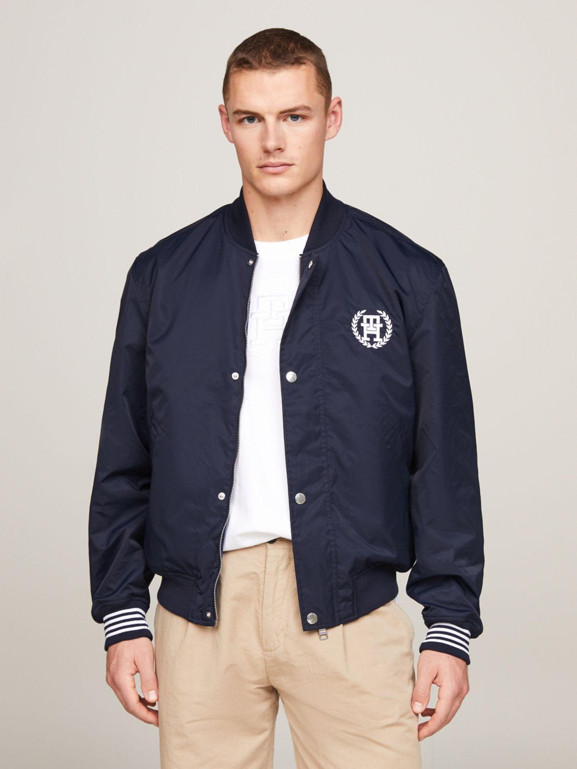 Tommy Hilfiger Men's Reversible Water Resistant Bomber Jacket Product Image