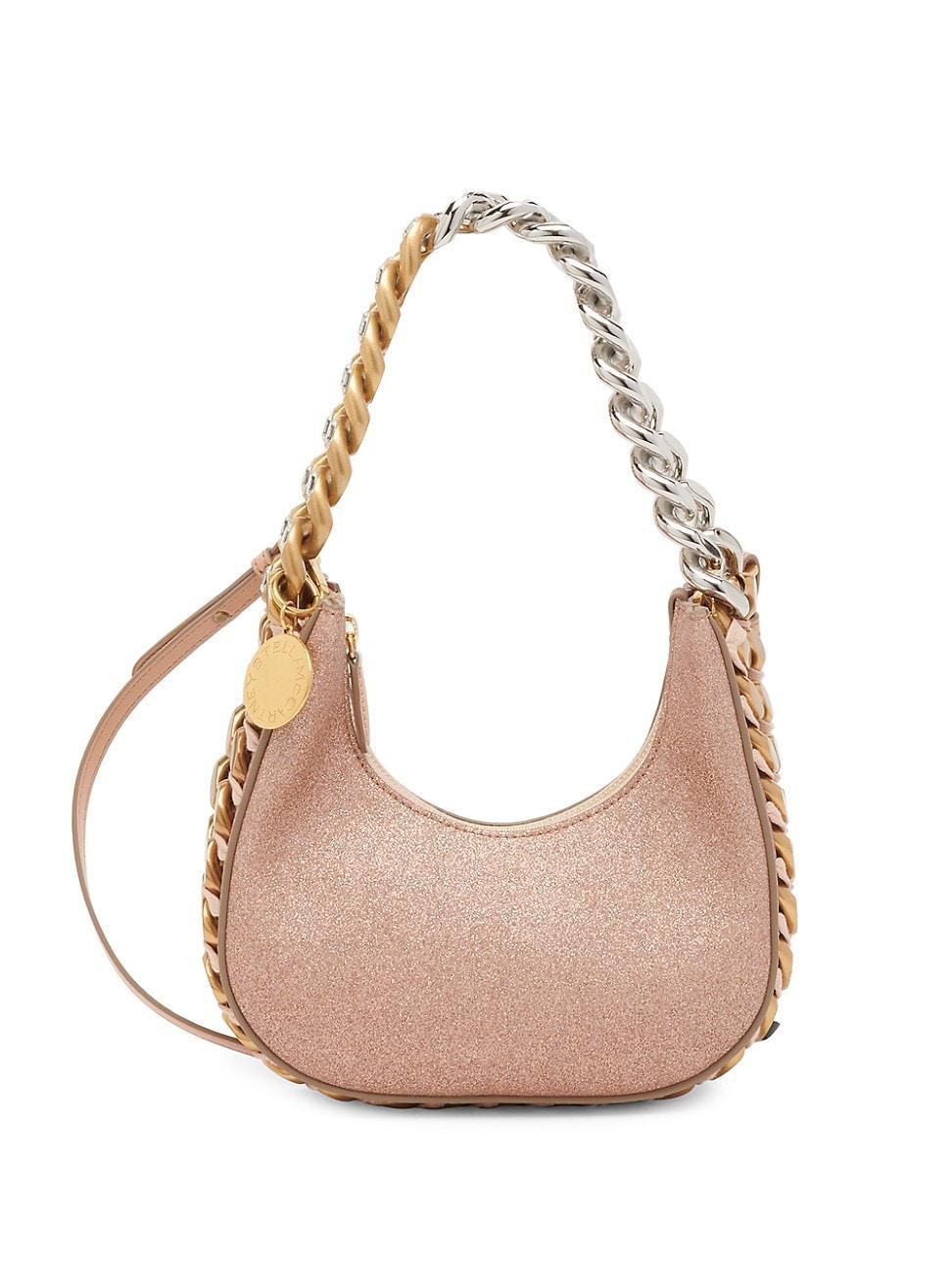 Womens Frayme Glitter Shoulder Bag Product Image