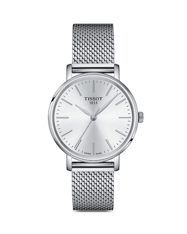 Tissot Everytime Leather Strap Watch, 34mm Product Image