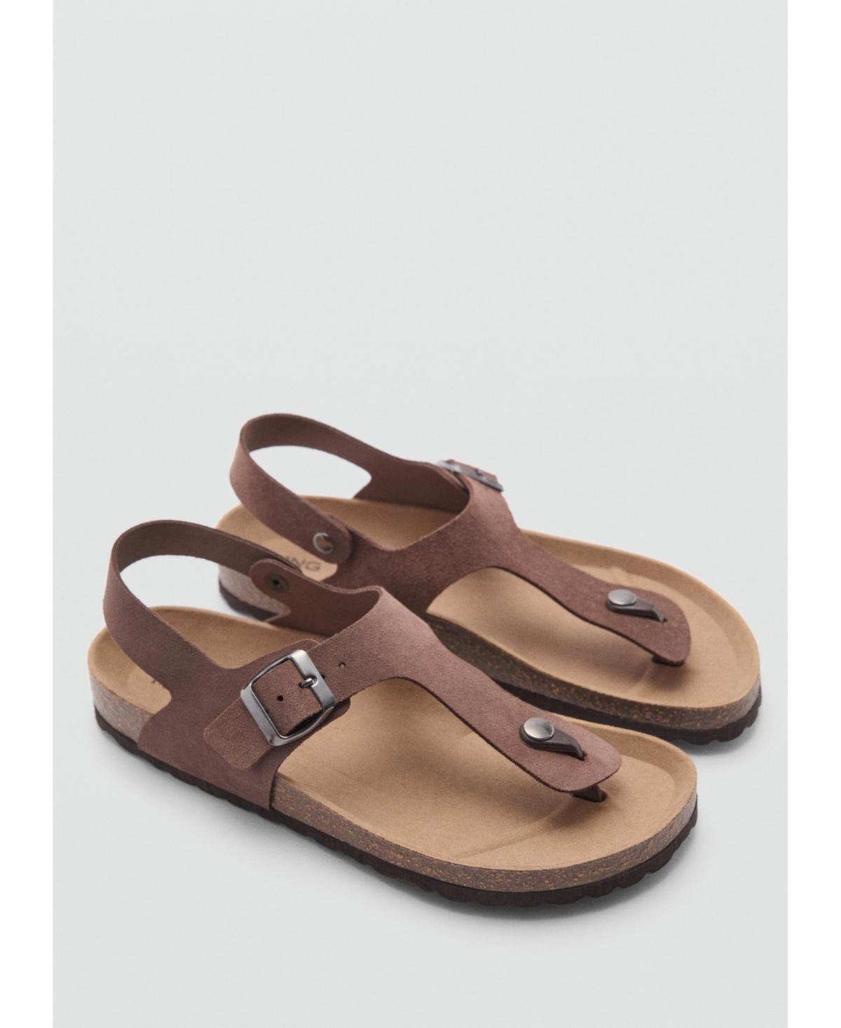 Mango Mens Leather Strap Sandals product image