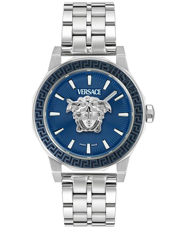 Men's Medusa Deco Stainless Steel Bracelet Watch, 43mm Product Image