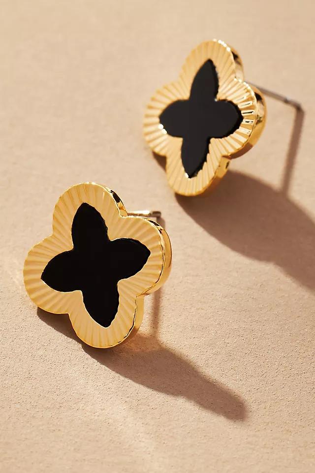 Small Clover Post Earrings Product Image