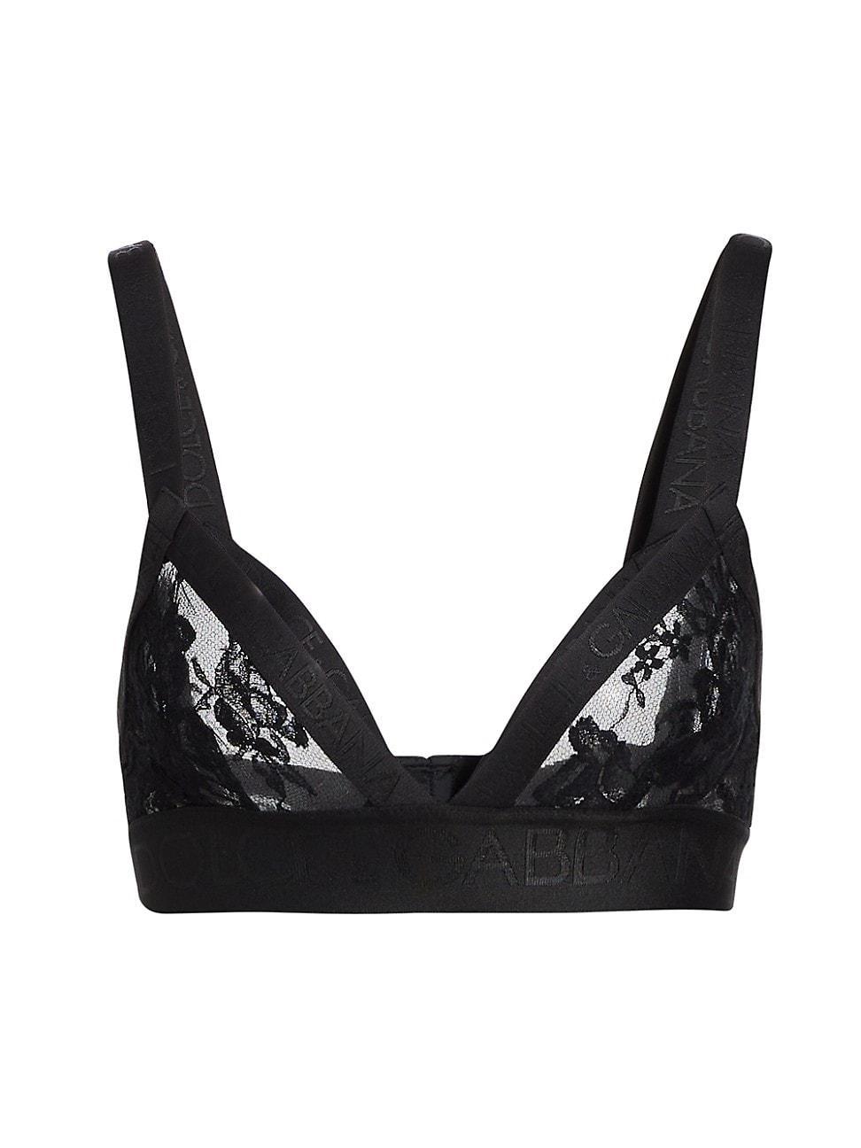 Womens Pizzo Lace Triangle Bralette Product Image