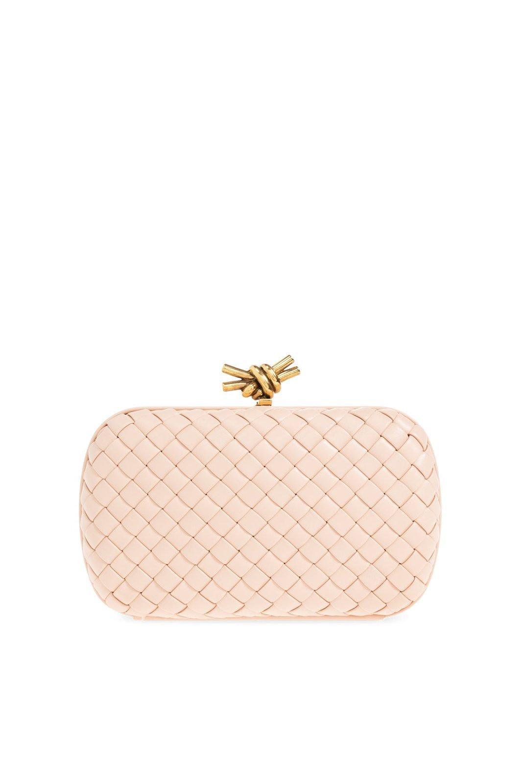 BOTTEGA VENETA Knot Clutch In Lotus Product Image