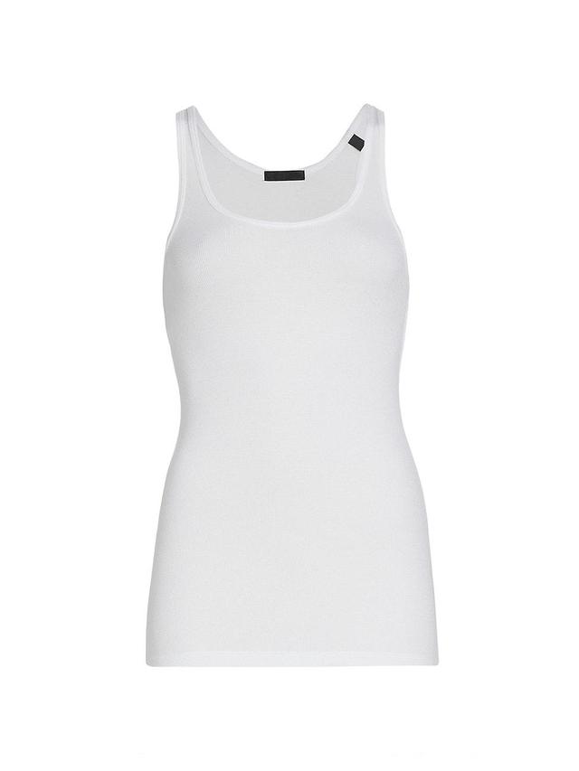 Womens Boy Rib-Knit Tank Product Image