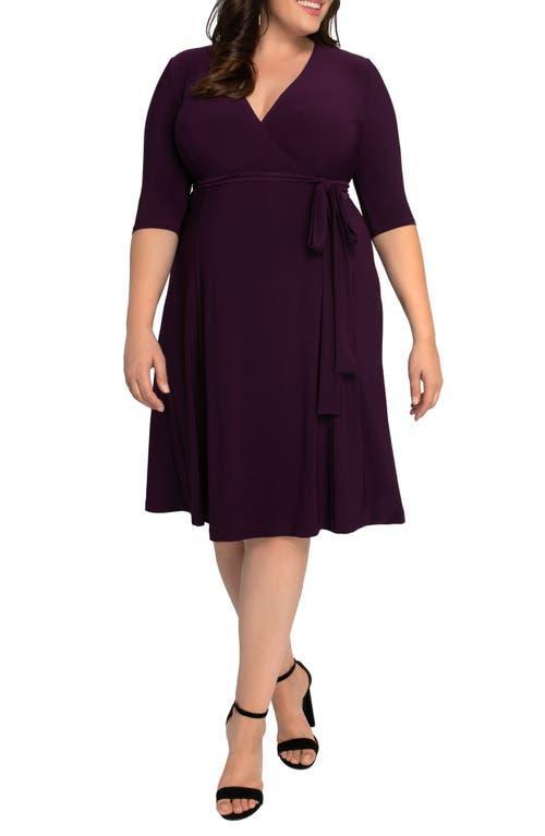 Kiyonna Essential Wrap Dress Product Image