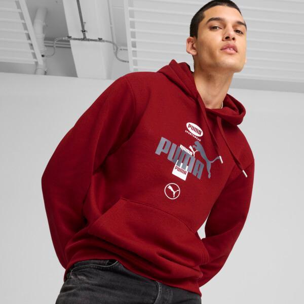 PUMA POWER Men's Graphic Hoodie Product Image