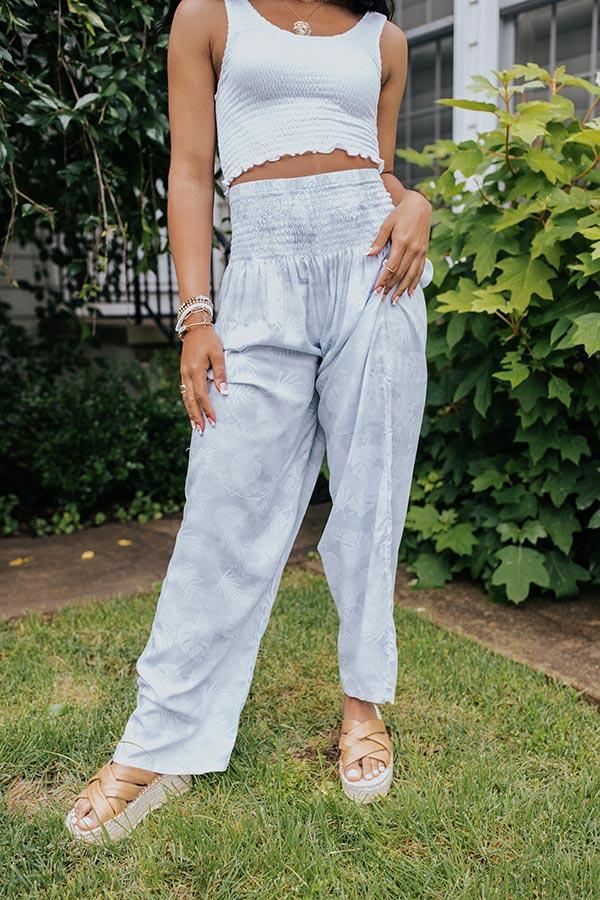 Malawi High Waist Flowy Pants Product Image