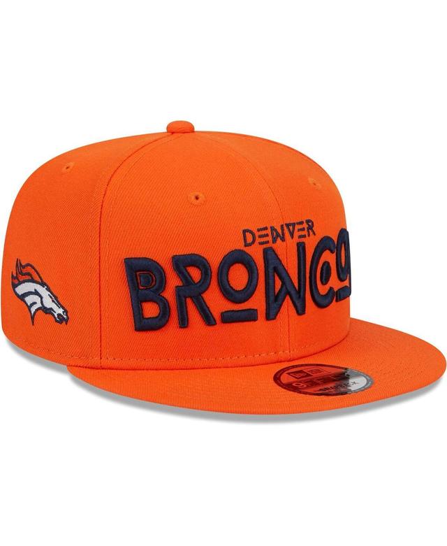 Mens New Era Denver Broncos Word 9FIFTY Snapback Hat Product Image