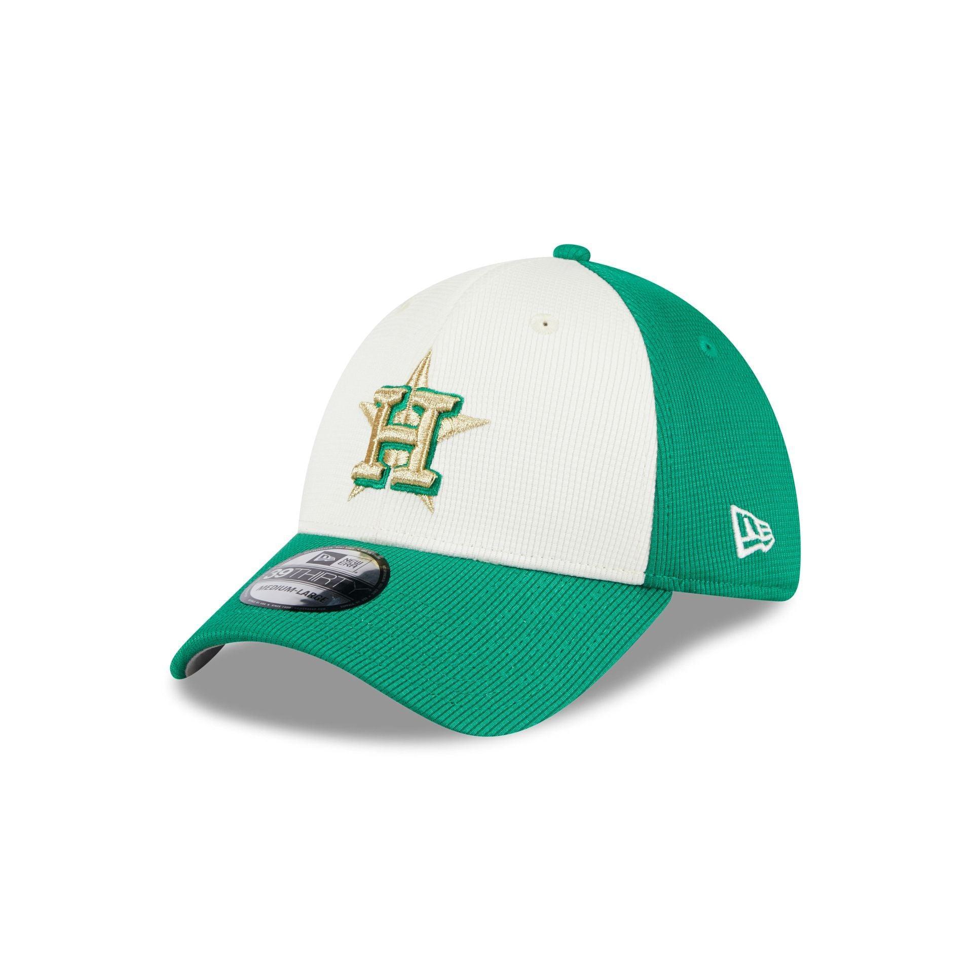 Houston Astros St. Patrick's Day 2024 39THIRTY Stretch Fit Hat Male Product Image