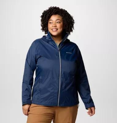 Plus Size Columbia Switchback IV Jacket, Womens Collegiate Blue Product Image