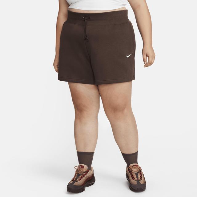 Women's Nike Sportswear Phoenix Fleece High-Waisted Loose Shorts (Plus Size) Product Image