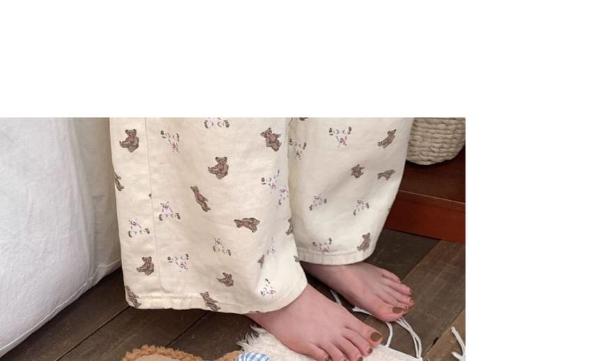 Bear Fluffy Slippers Product Image