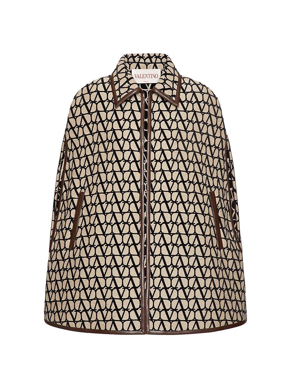 Valentino Garavani VLOGO Jacquard Monogram Toile Overshirt Product Image