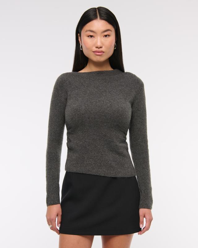 Asymmetrical Draped Sweater Product Image