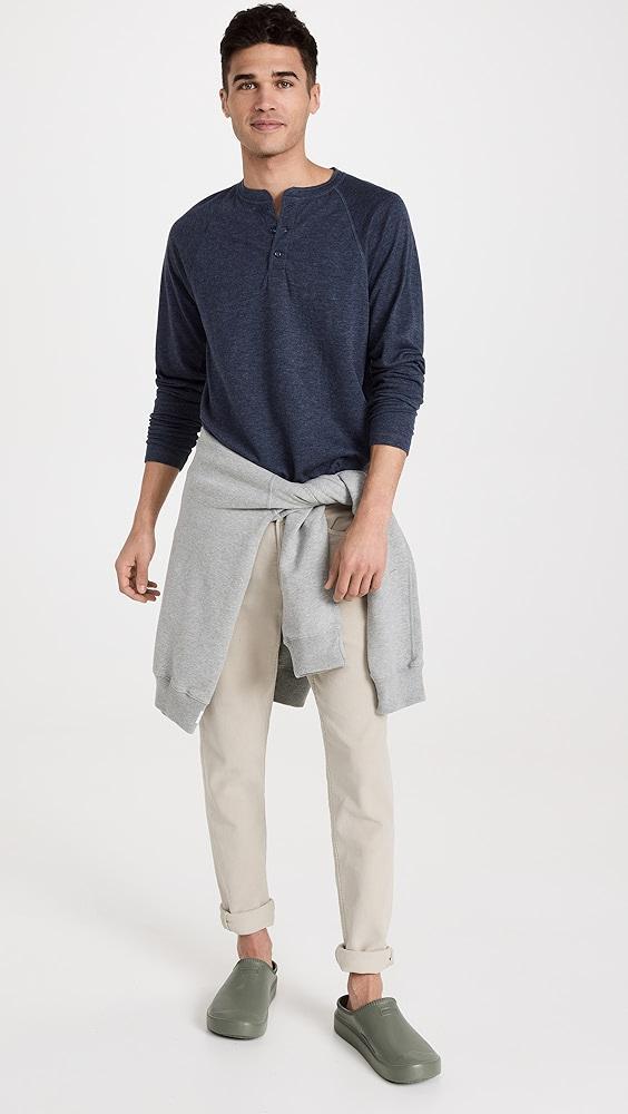 Faherty Cloud Long Sleeve Henley | Shopbop Product Image