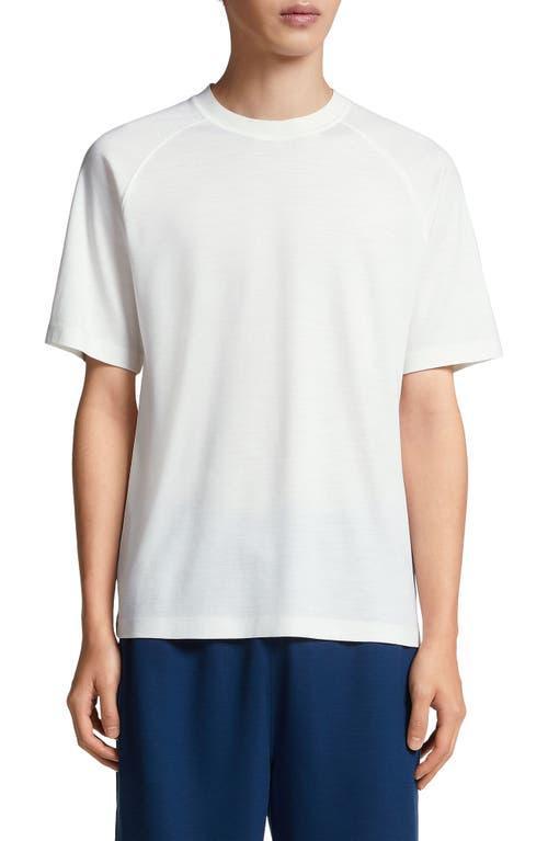 ZEGNA High Performance Short Sleeve Wool T-Shirt Product Image