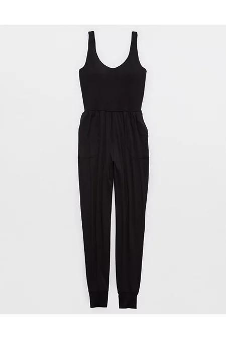 OFFLINE By Aerie The Hugger Easy Jogger Jumpsuit Women's Product Image