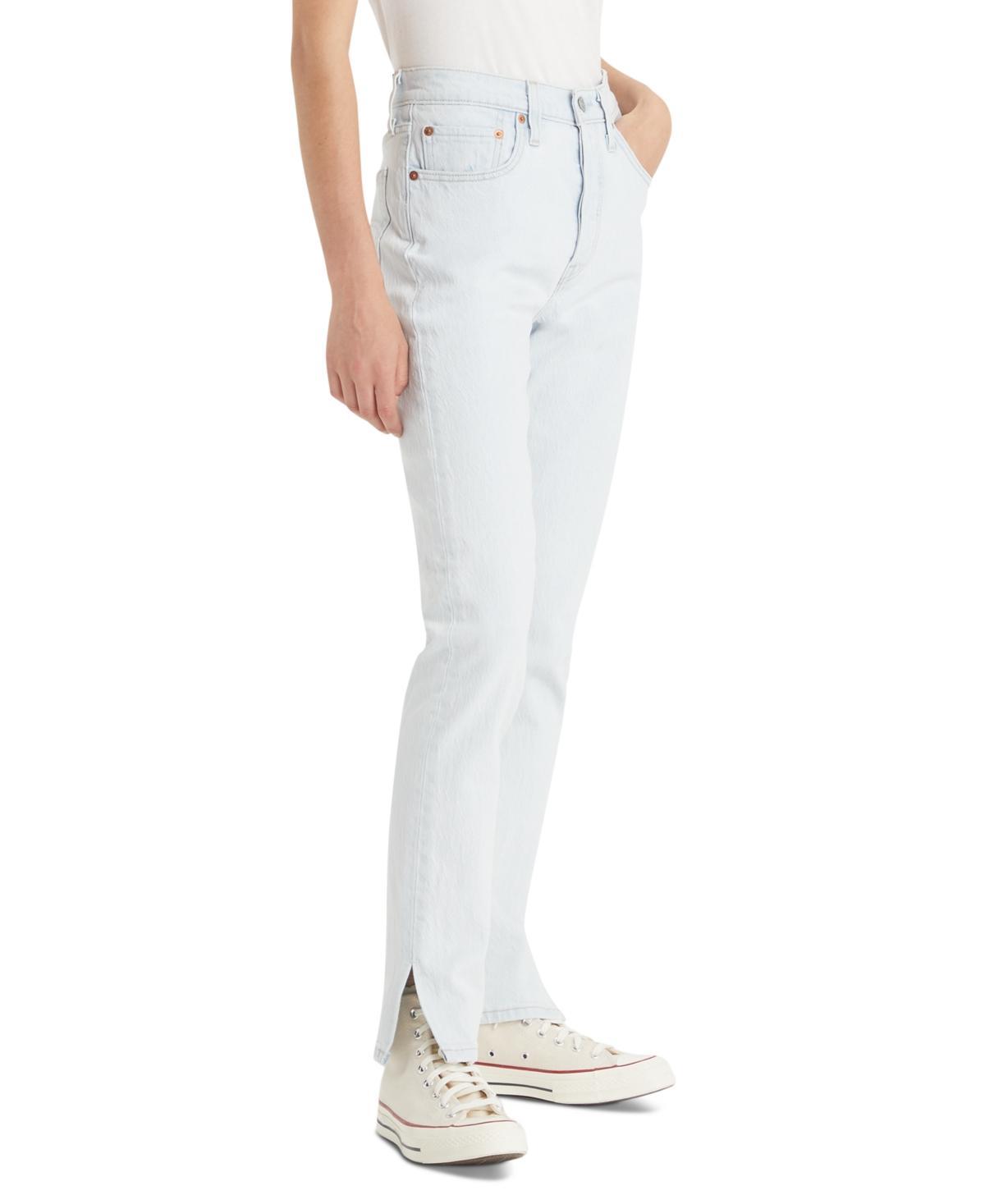 Levis Womens 501 High Rise Skinny Jeans Product Image