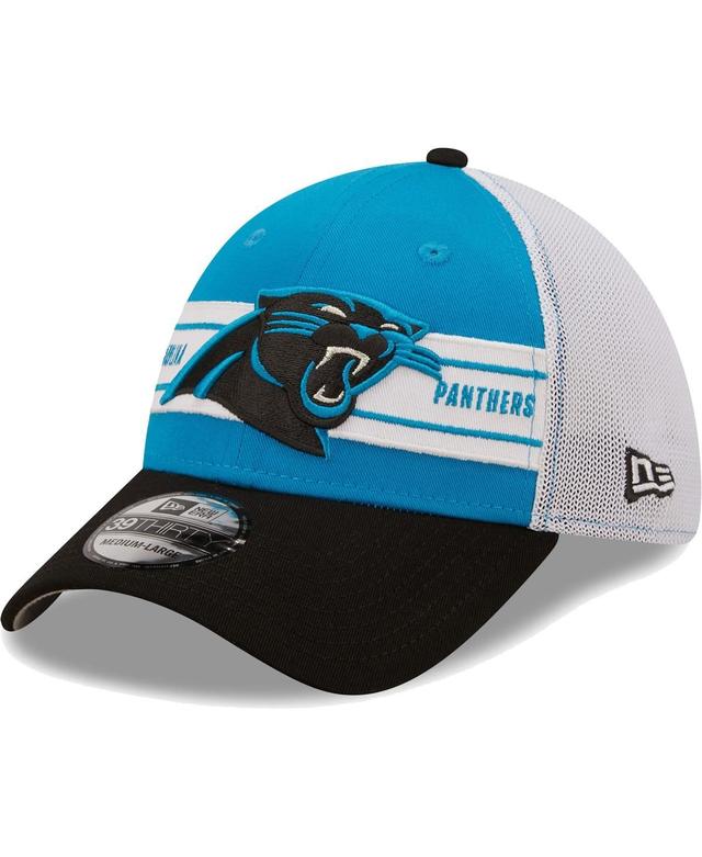 Mens New Era Blue Carolina Panthers Team Banded 39THIRTY Flex Hat - Blue Product Image