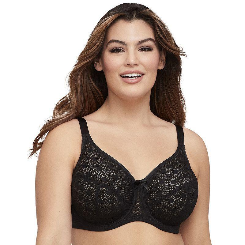 Glamorise Full Figure Lace Underwire Bra Product Image